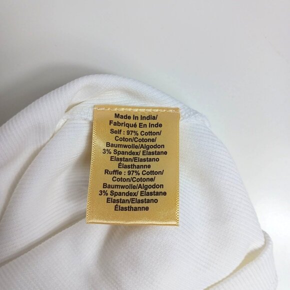 Anthropologie Porridge Ruffled One-Shoulder Top - Picture 6 of 7